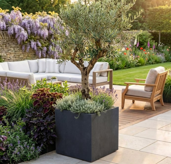 tree plant pots